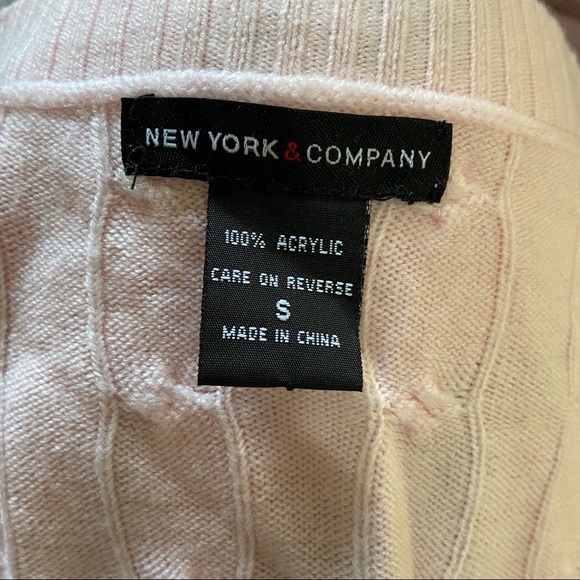 New York & Company Pink Sweater - Picture 2 of 2